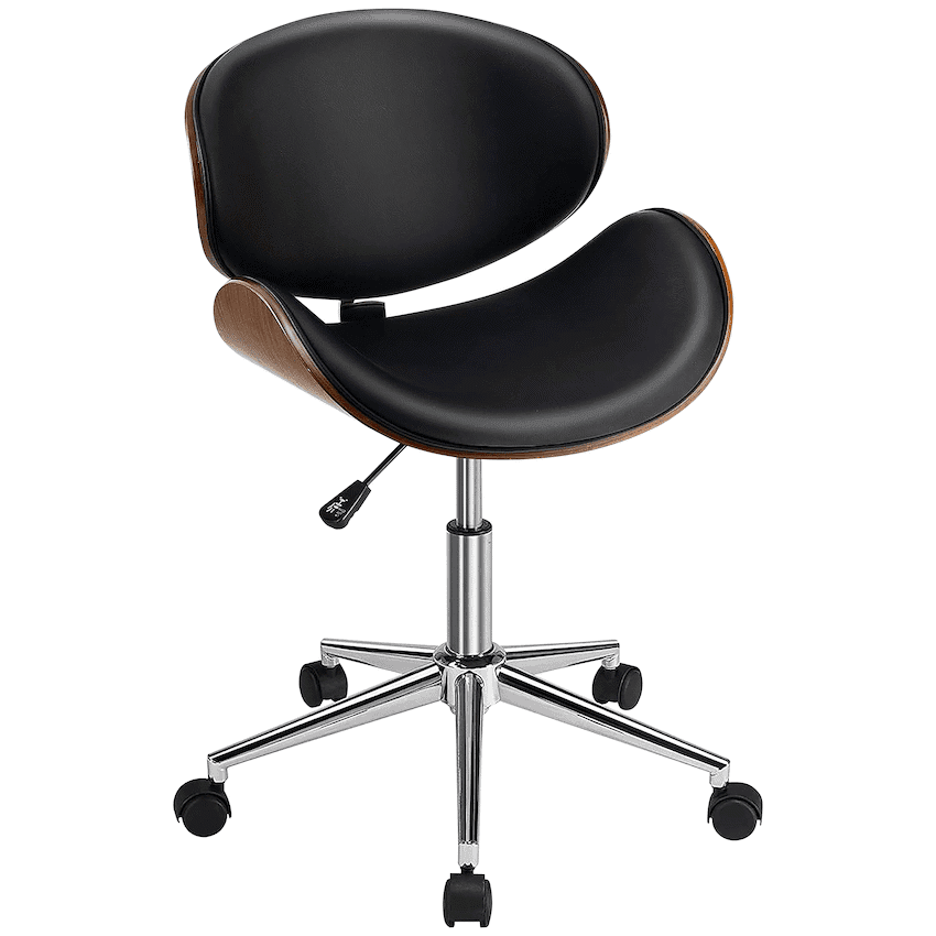 Amos Mid Back Office Chair - Black 2