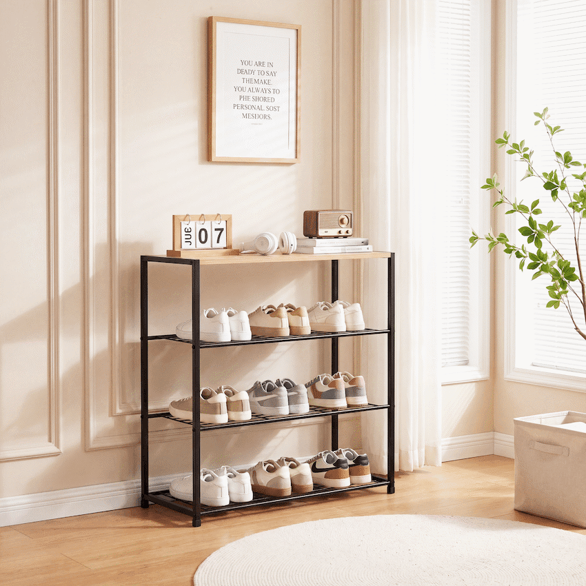Everfurn Errol 4 Tier  Shoe Rack 6