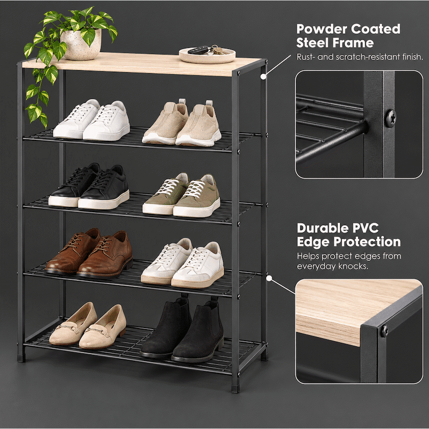 Everfurn Errol 5 Tier  Shoe Rack 3