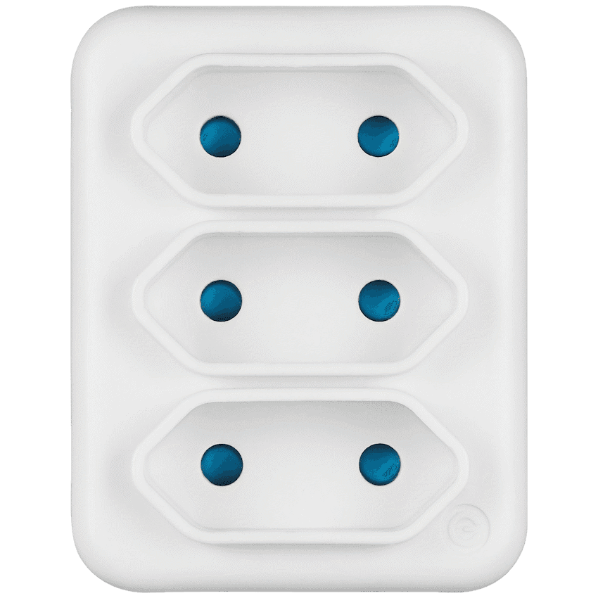 Ellies 3-Way Euro Adaptor 3