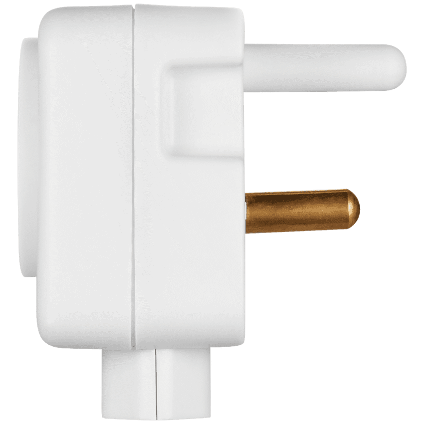 Ellies 2 Way  Adaptor With Schuko 3