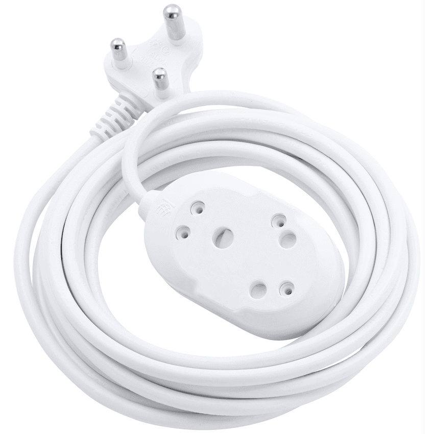 Ellies Back-to-Back Light-Duty Extension Lead - 3m 10