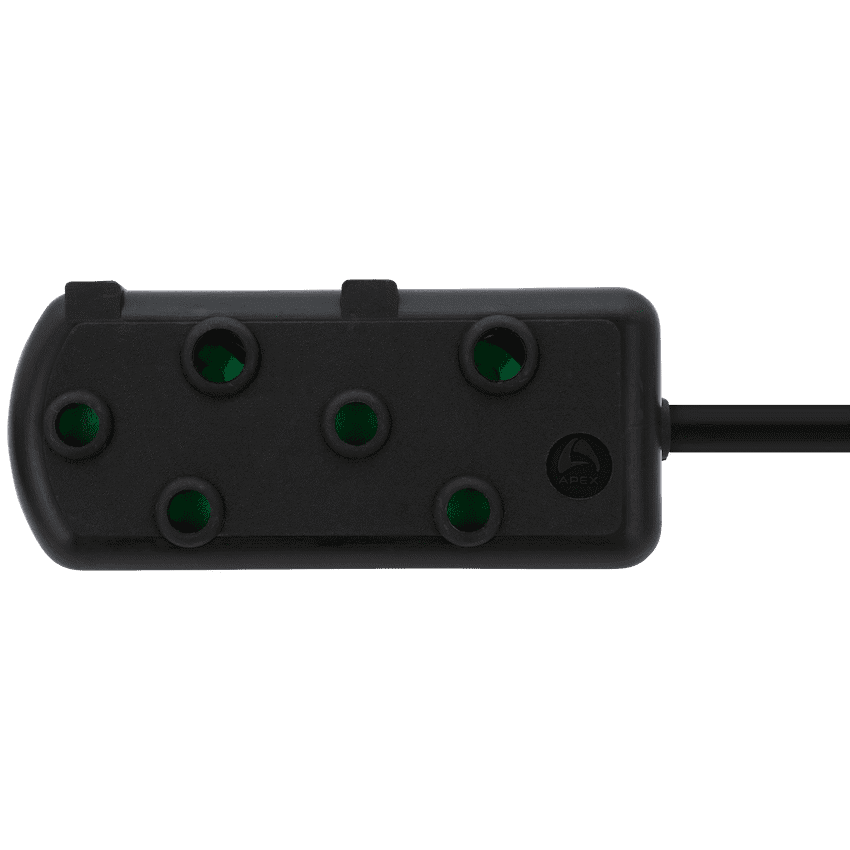 Ellies Side-by-Side Light-Duty Extension Lead - 3m - Black 3