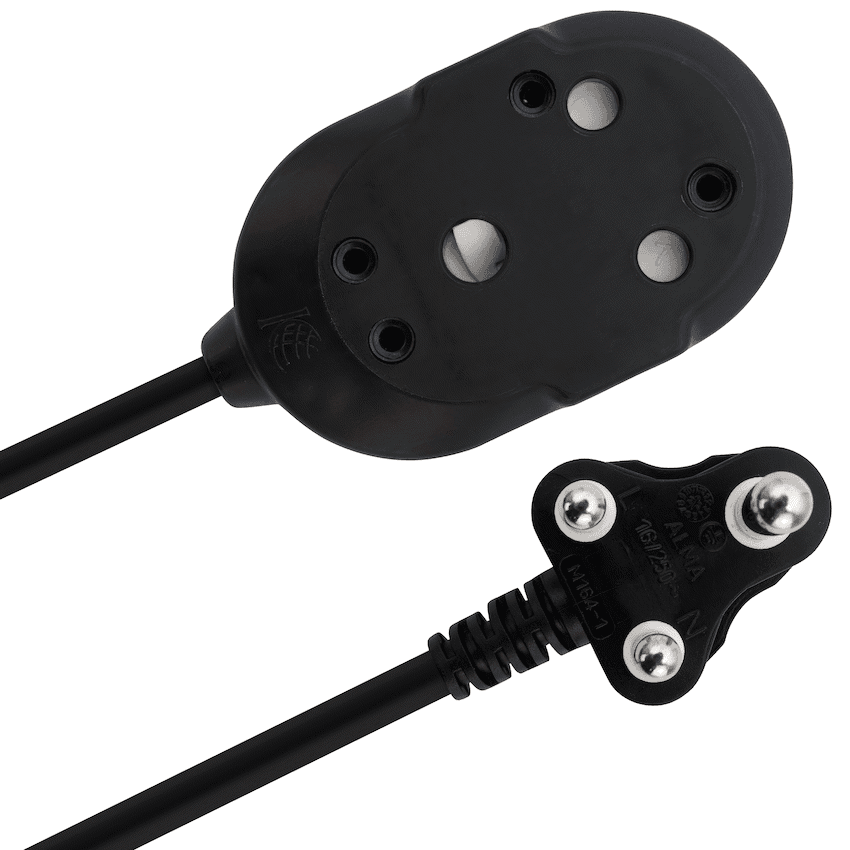 Ellies Back to Back Light Duty Extension Lead - 5m 1
