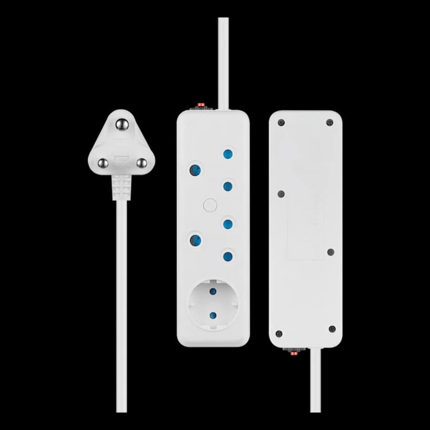 Ellies 3 Way Multiplug -0.5M 3
