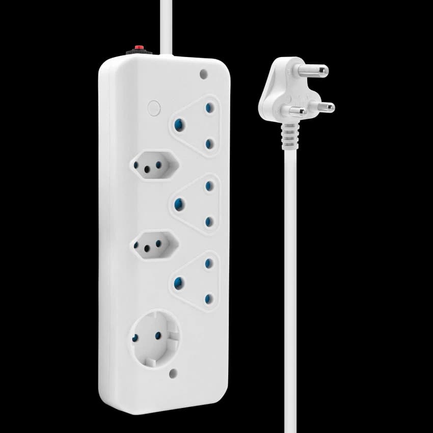 Ellies  6 Way Basic Multiplug 6
