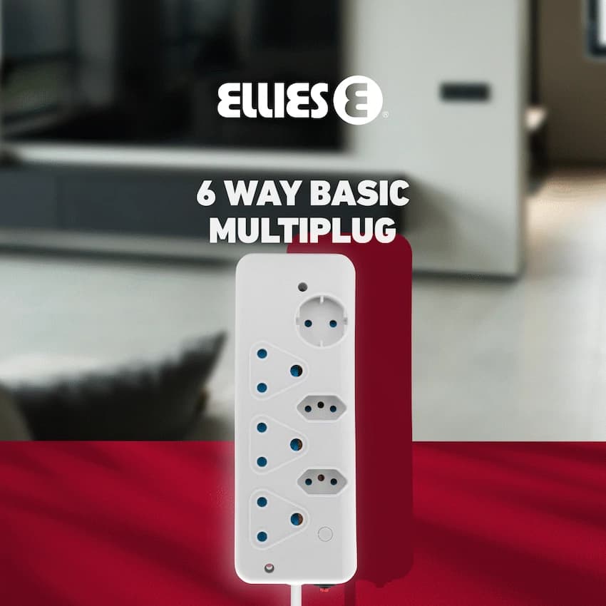 Ellies  6 Way Basic Multiplug 10