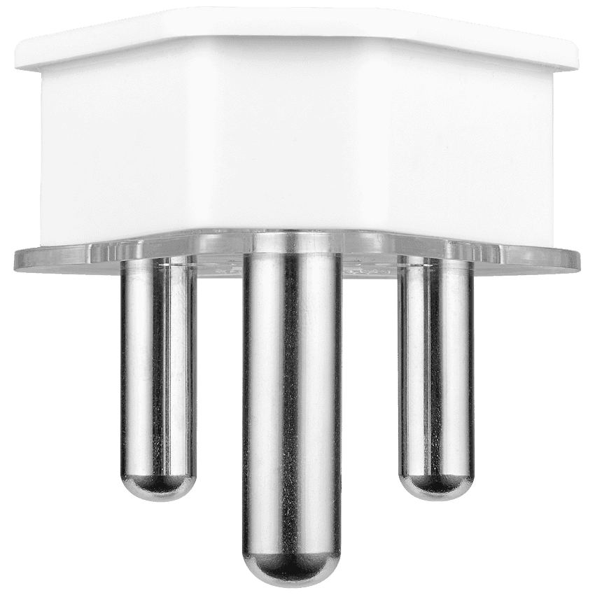 Ellies 16a Screw-on Plug Top - White 4