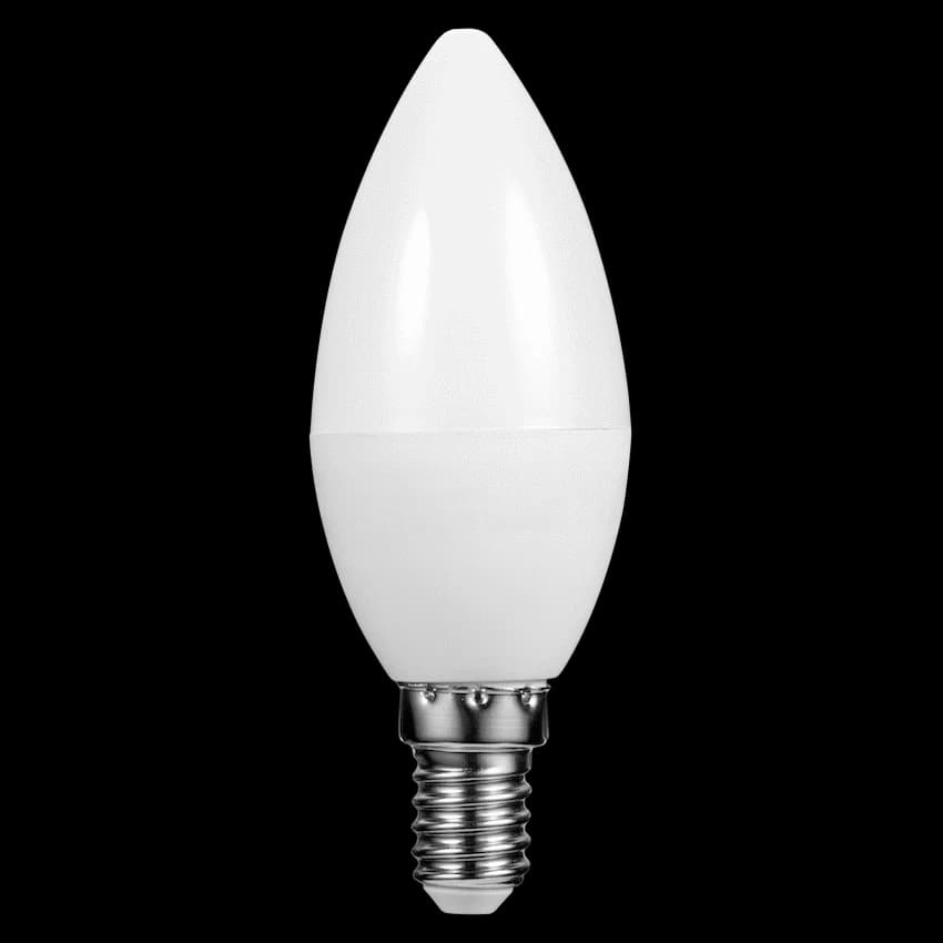 Ellies 5w C37 Residential Candle Stick Bulb E14 WW 2