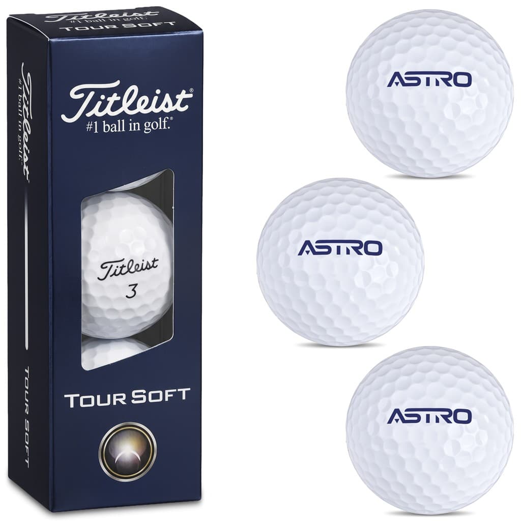 Titleist Tour Soft Golf Balls (Sleeve of 3) 6