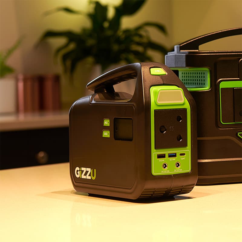 GIZZU 242Wh Portable Power Station 1 x 3 Prong SA Plug Point 3