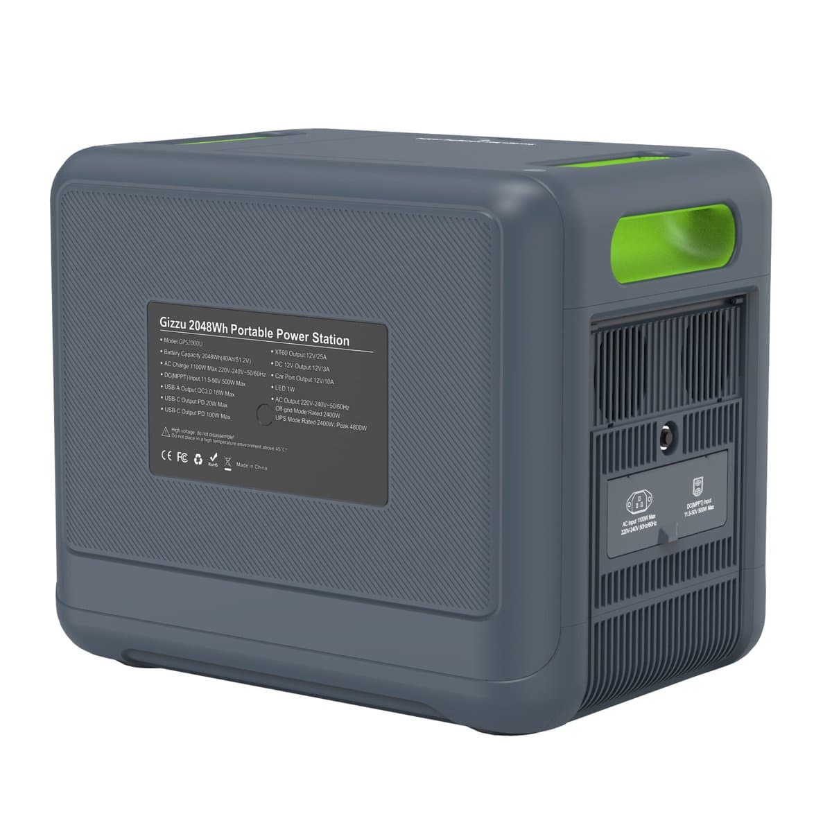 Gizzu Hero Pro 2048Wh UPS Power Station 4