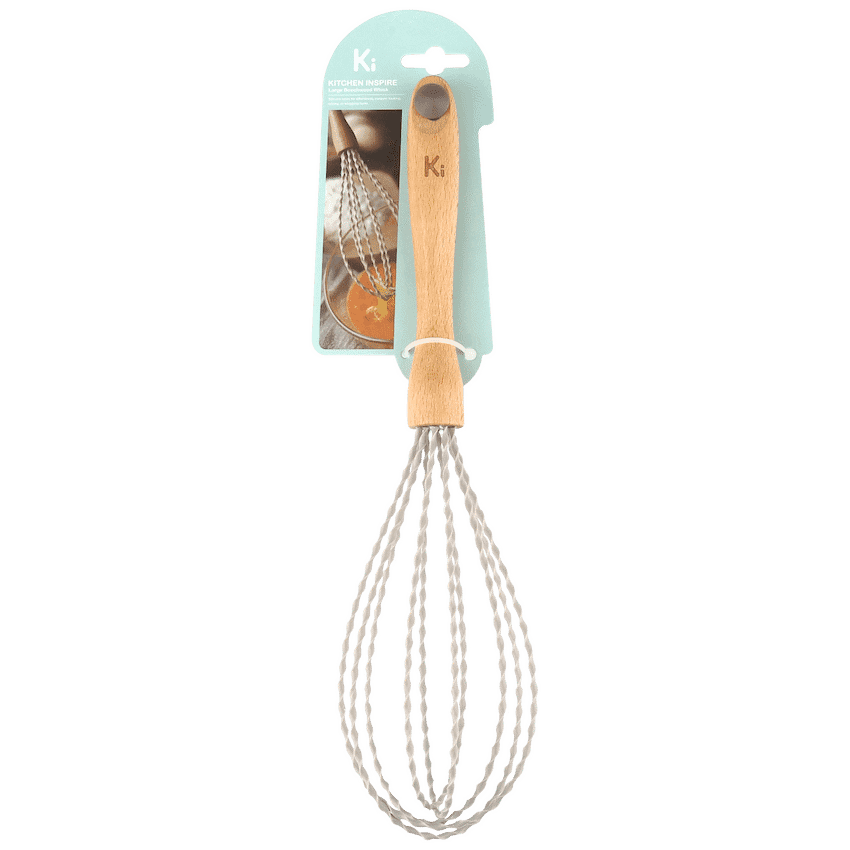 Kitchen Inspire Large Beechwood Whisk ( Order in Qty of 6) 4