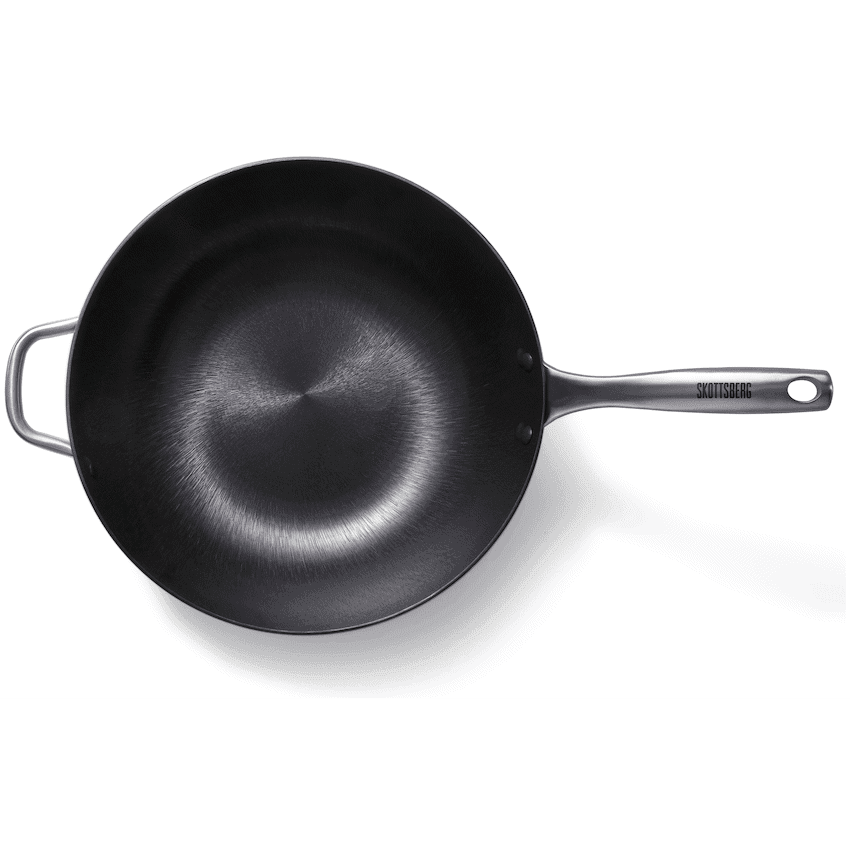 Skottsberg Cast Iron Wok 34cm ( Order in Qty of 1) 2