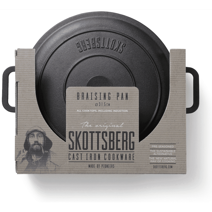 Skottsberg Cast Iron Skillet 31.5cm ( Order in Qty of 1) 5
