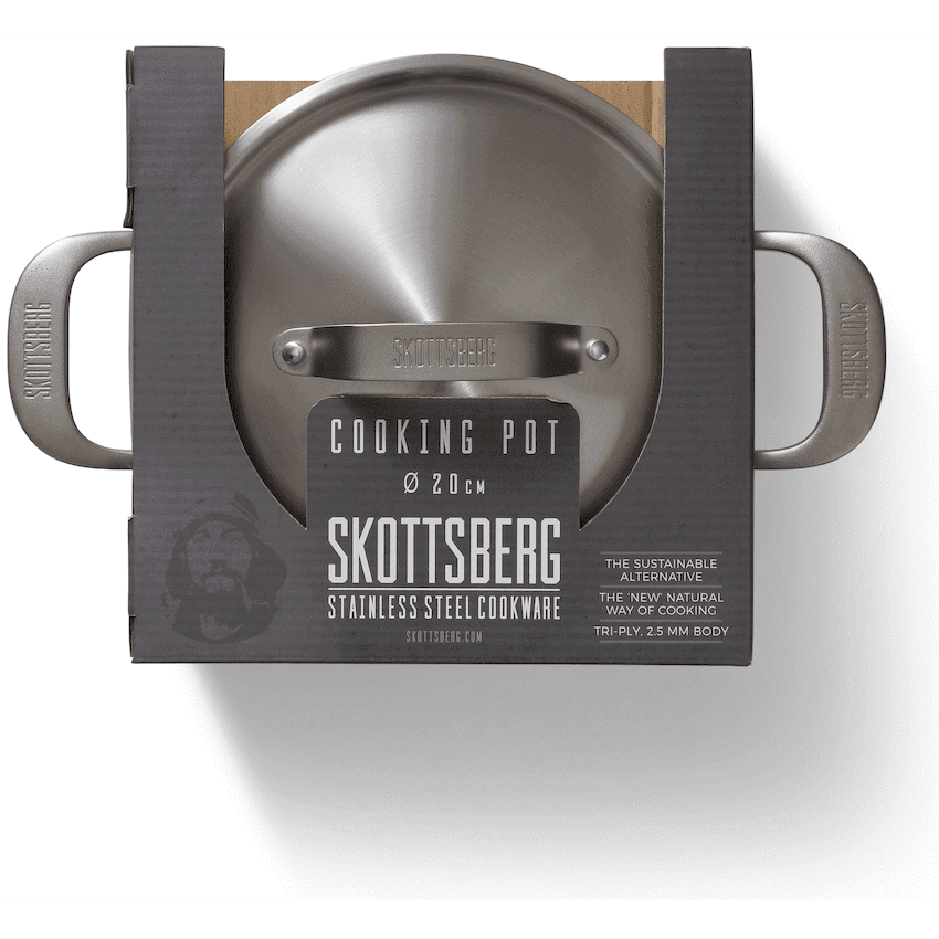 Skottsberg Stainless Steel 20cm Cooking Pot ( Order in Qty of 1) 4