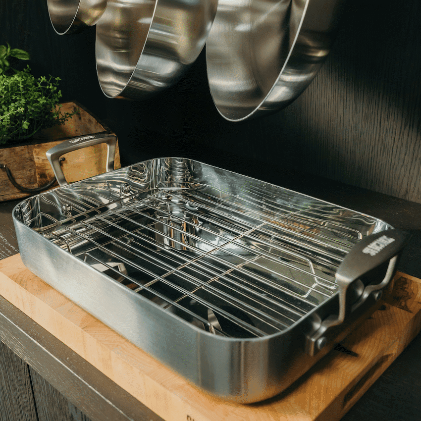 Skottsberg Stainless Steel Roasting Pan 35 x 25cm ( Order in Qty of 1) 2