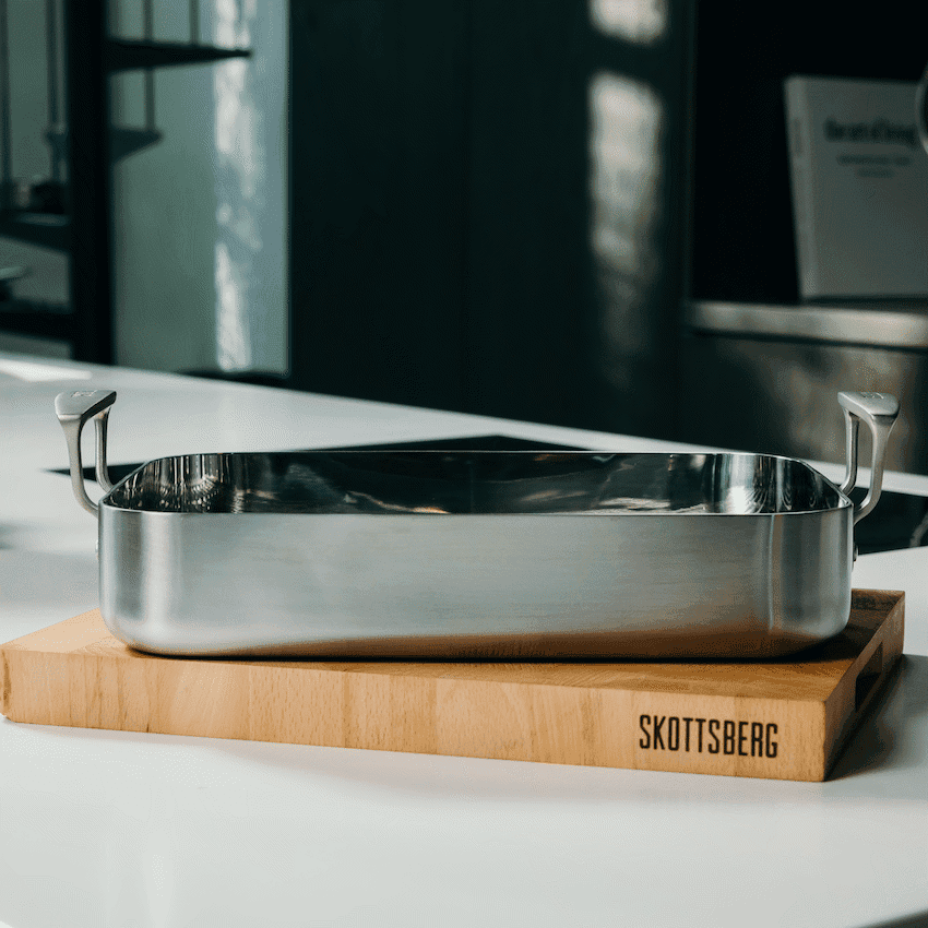 Skottsberg Stainless Steel Roasting Pan 35 x 25cm ( Order in Qty of 1) 3