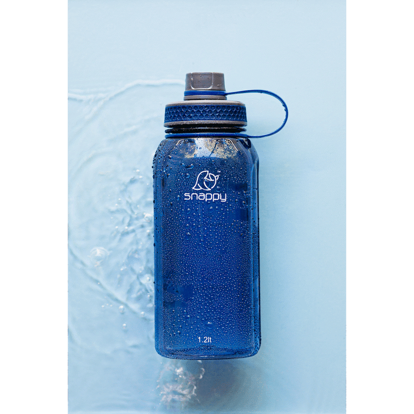 Snappy Tritan bottle 1.2lt Blue ( Order in Qty of 10) 6