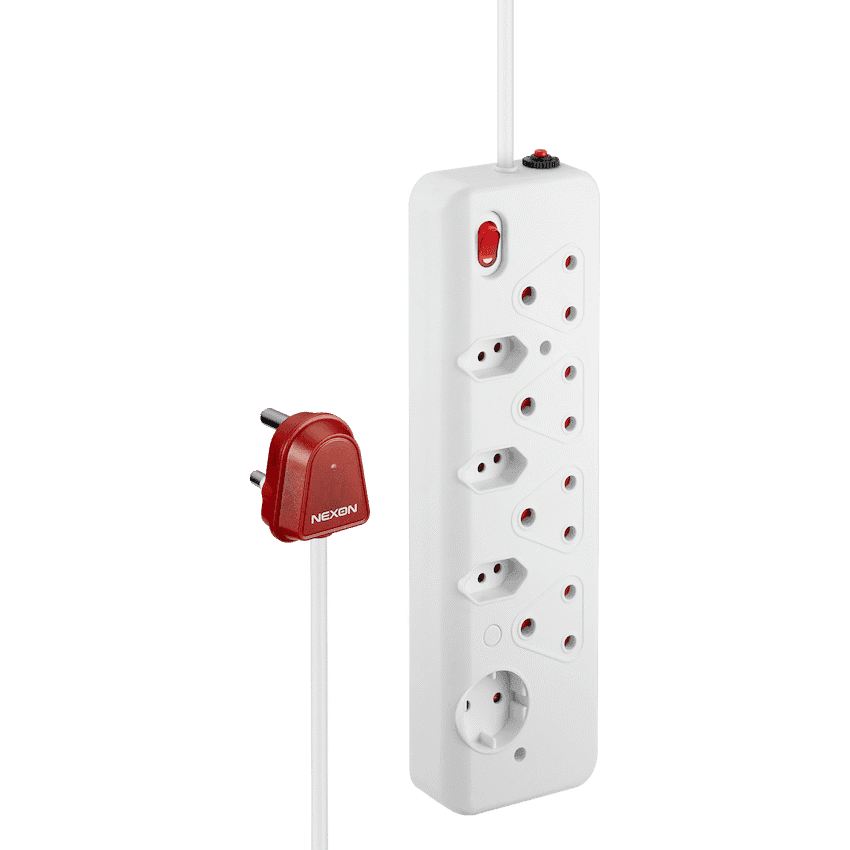 Nexon 8-Way High Surge Multiplug 0.5m 1