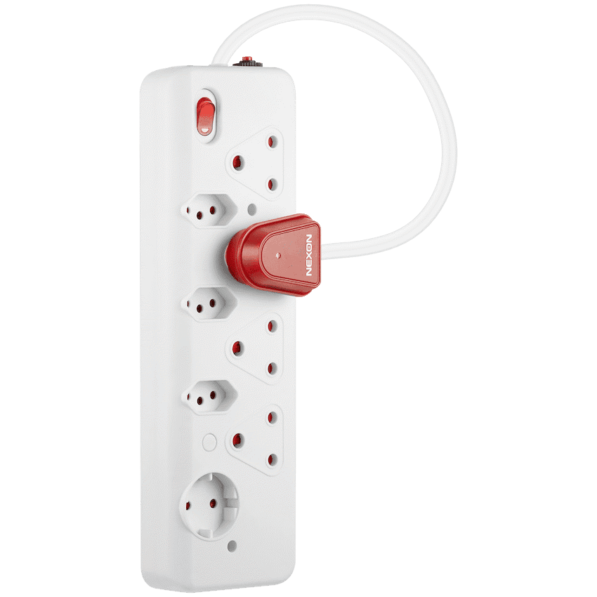 Nexon 8-Way High Surge Multiplug 0.5m 3