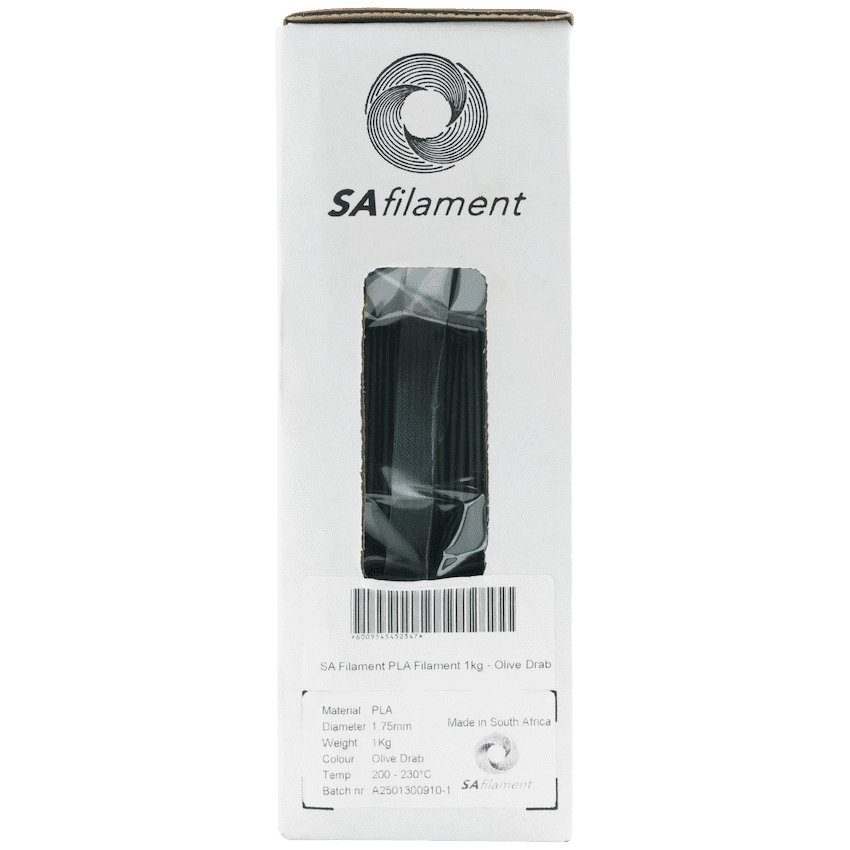 SA Filament PLA Filament 1kg - Olive Drab 7