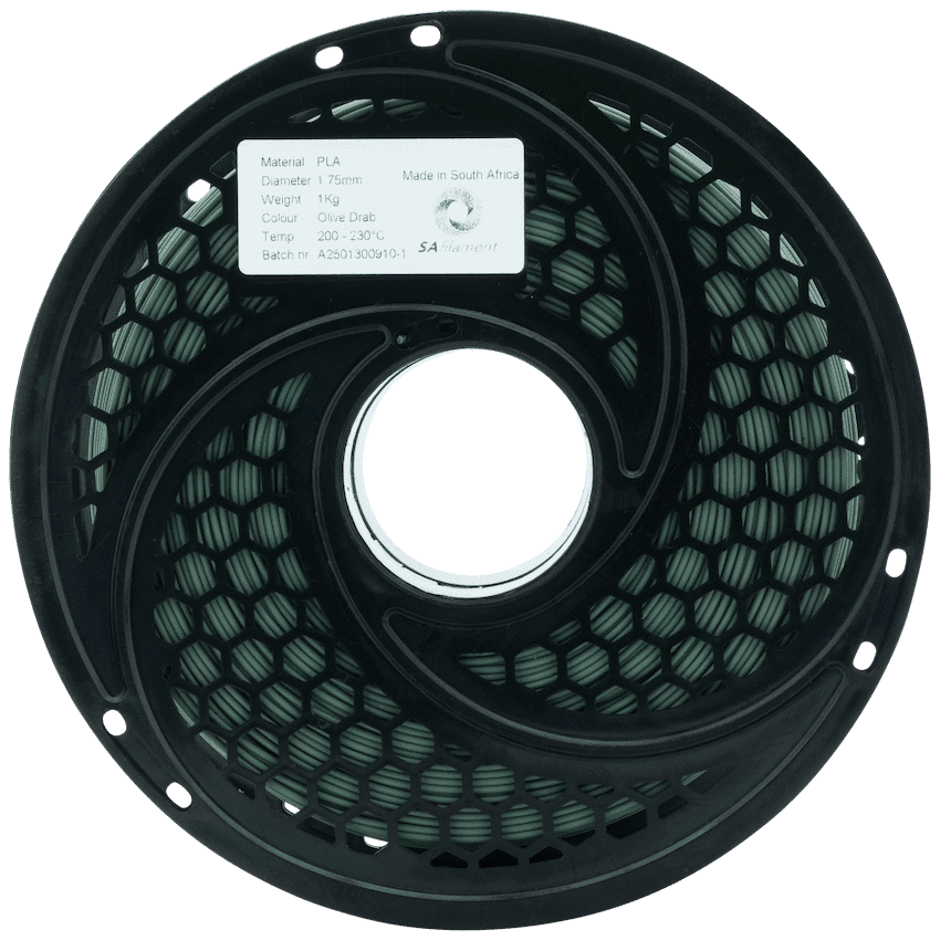 SA Filament PLA Filament 1kg - Olive Drab 8