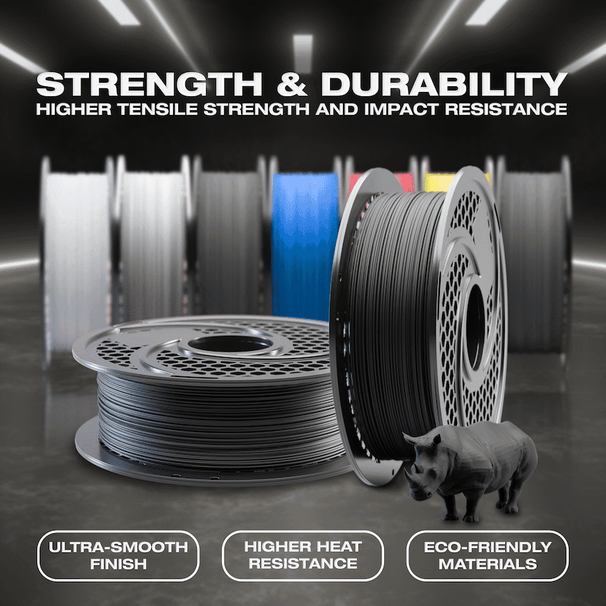 SA Filament PLA Hyper Filament 1kg - Black 5