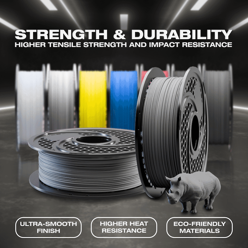 SA Filament PLA Hyper Filament 1kg - Grey 5