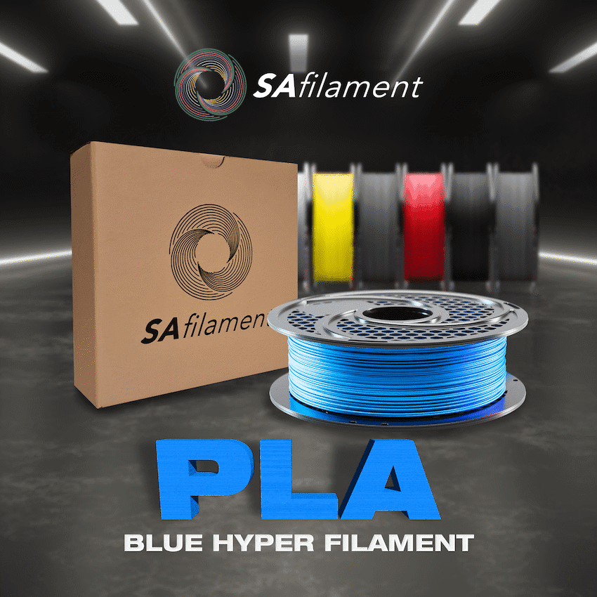 SA Filament PLA Hyper Filament 1kg - Blue 9