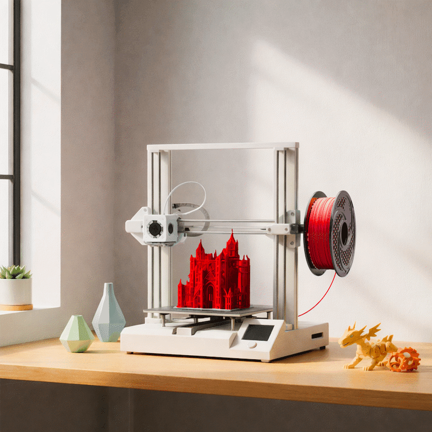 SA Filament PLA Hyper Filament 1kg - Red 8