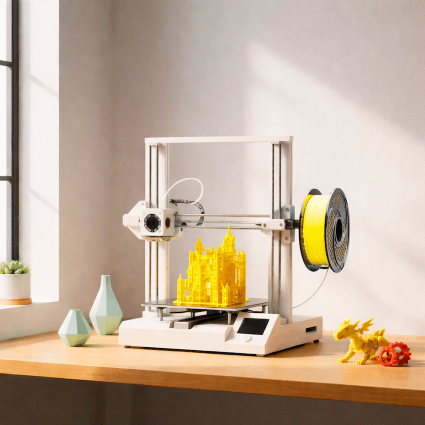 SA Filament PLA Hyper Filament 1kg - Yellow 8