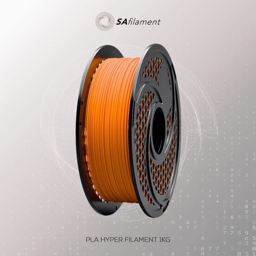 SA Filament PLA Hyper Filament 1kg - Orange 10