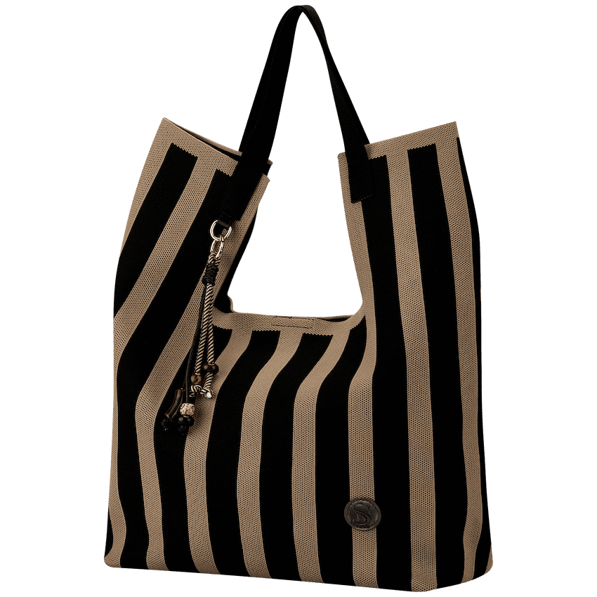 Supanova Zara Knit Tote Bag - Black 3