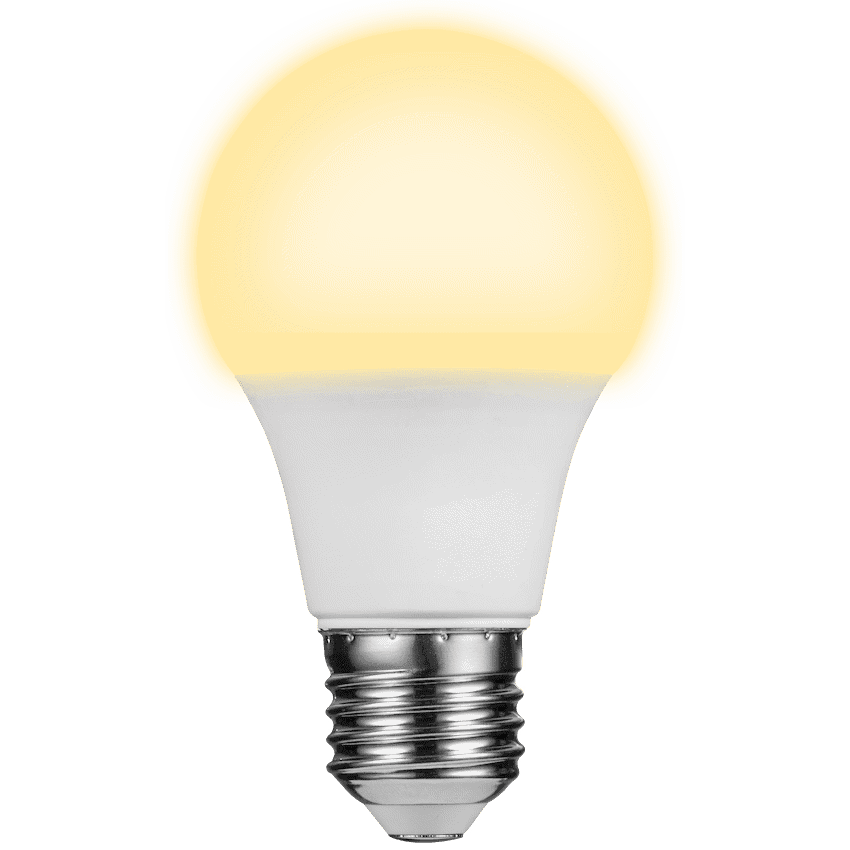 Switched 7w A60 Light Bulb E27 7
