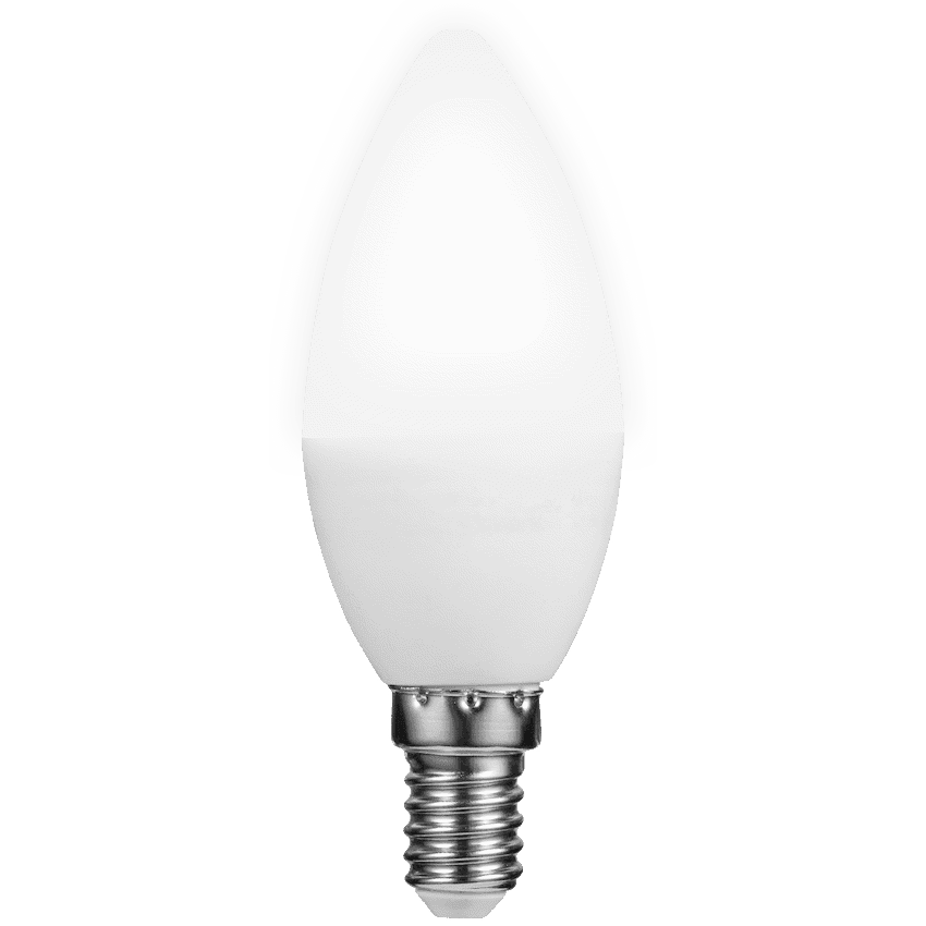 Switched 5w Candle LED Light Bulb B22 13