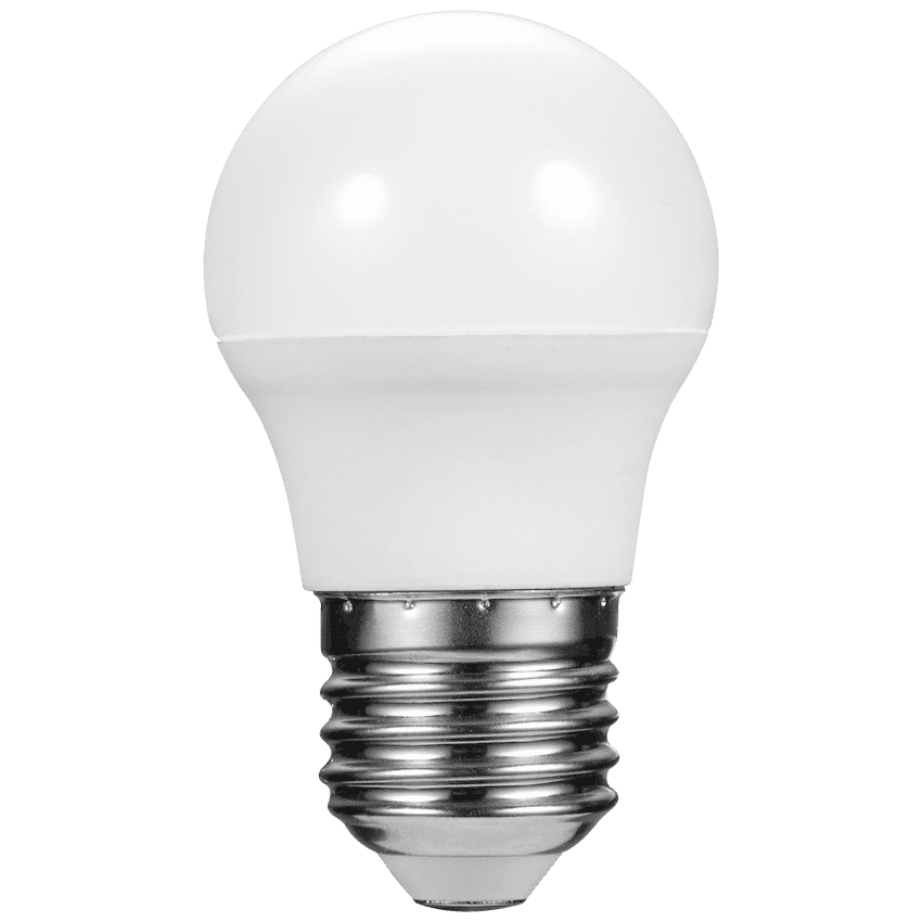 Switched 5w Golfball LED Light Bulb E27 Cool White 5