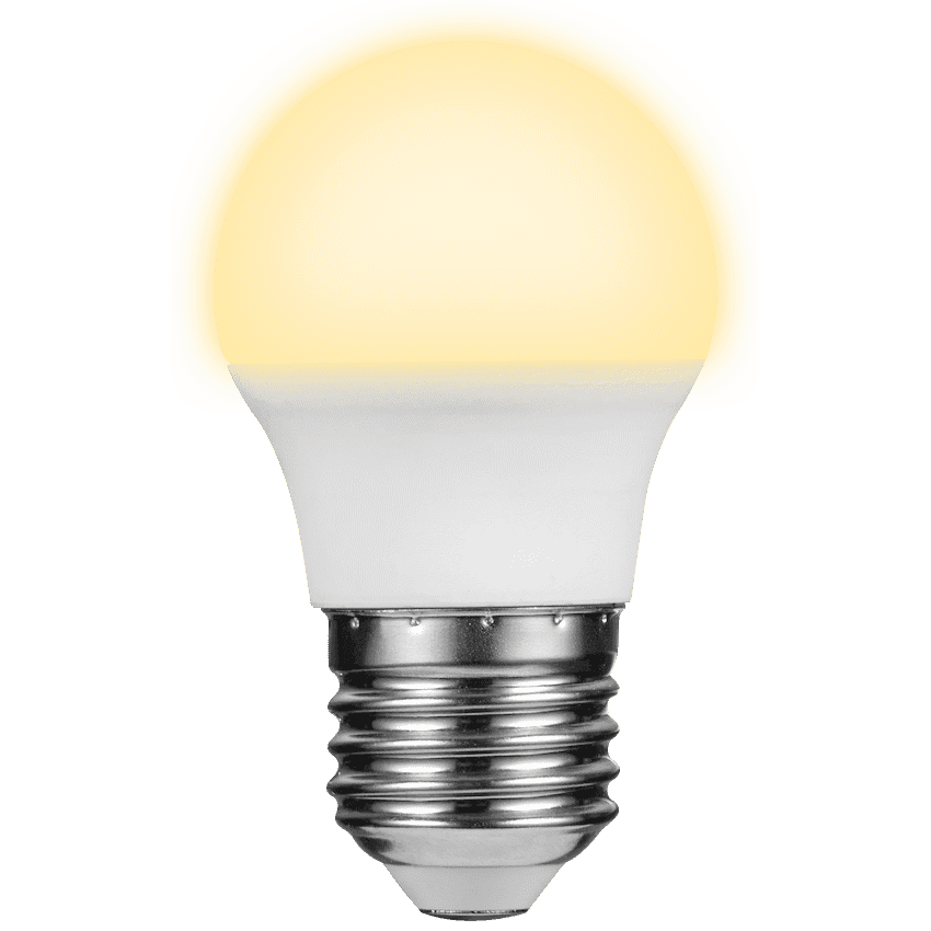 Switched 5w Golfball LED Light Bulb E27 Cool White 6