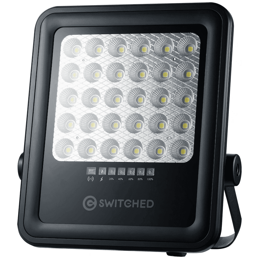 Switched Urban PRO Series - 100w Solar Floodlight with Remote 7
