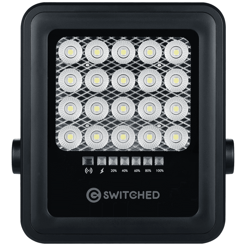 Switched Urban Pro Series - 50w Solar Floodlight with Remote 3