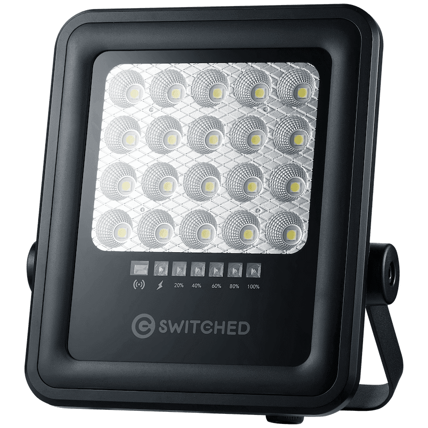 Switched Urban Pro Series - 50w Solar Floodlight with Remote 4