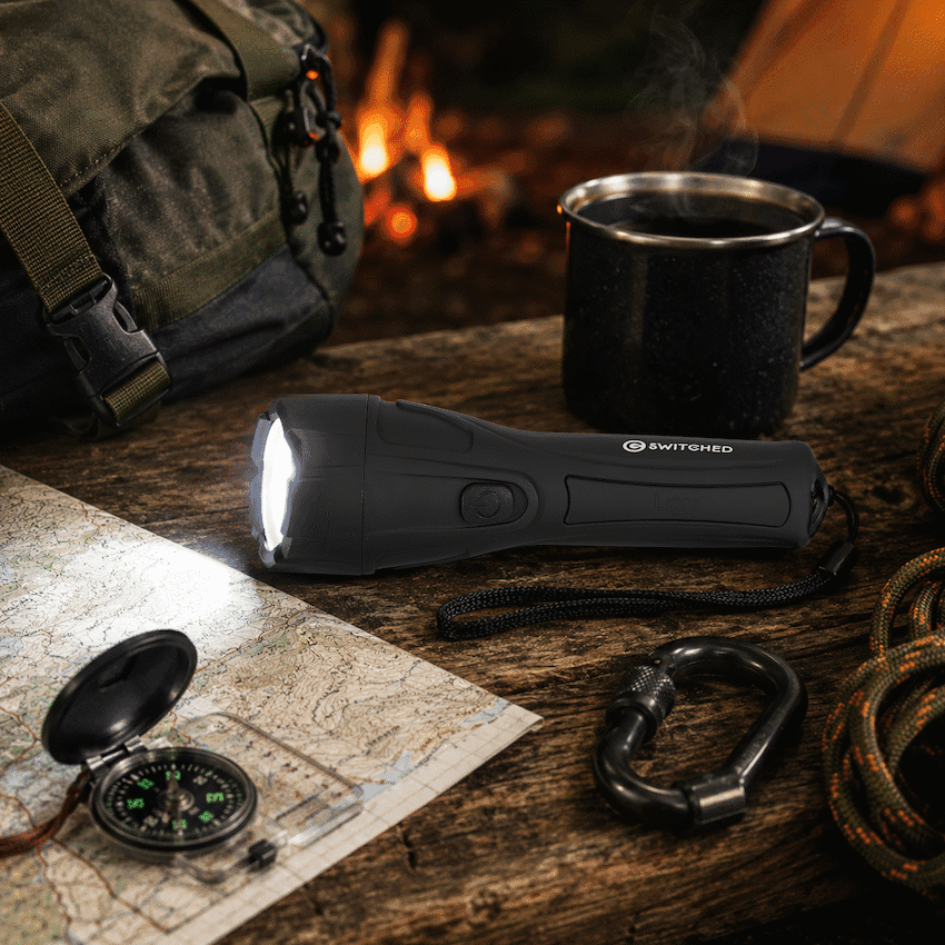 Switched 65 Lumen Flashlight - Black 5