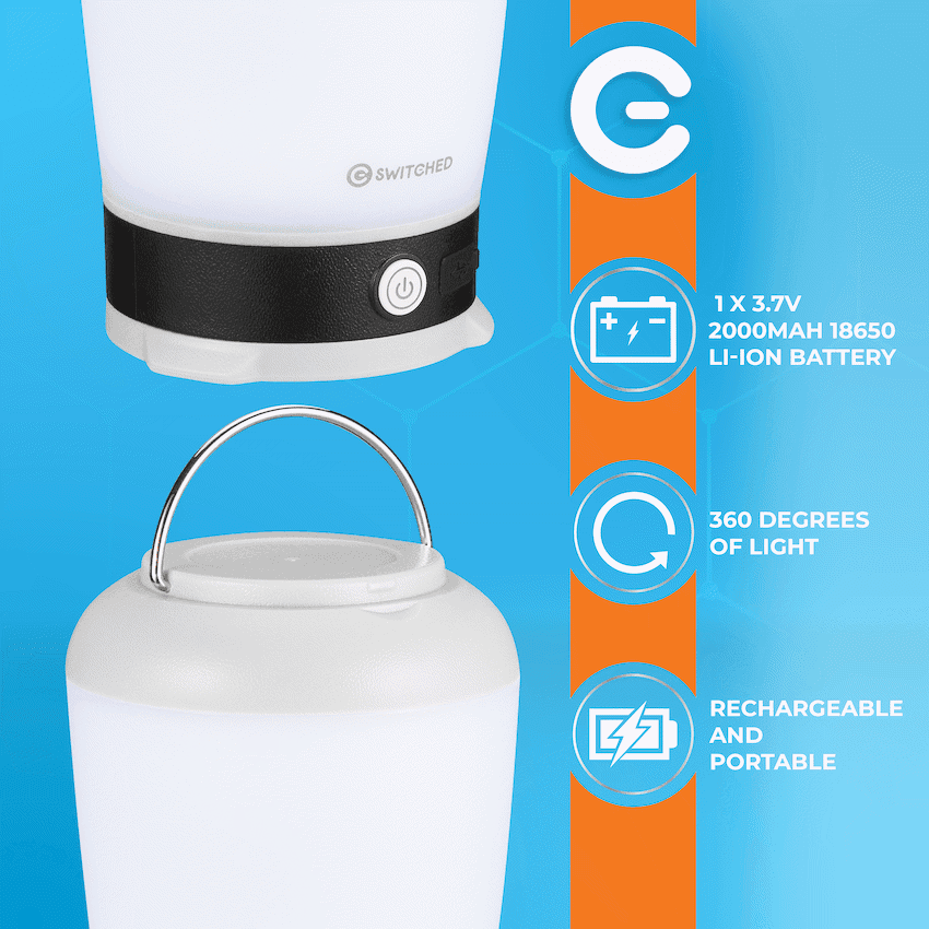 SWITCHED Stella Rechargeable Lantern 4