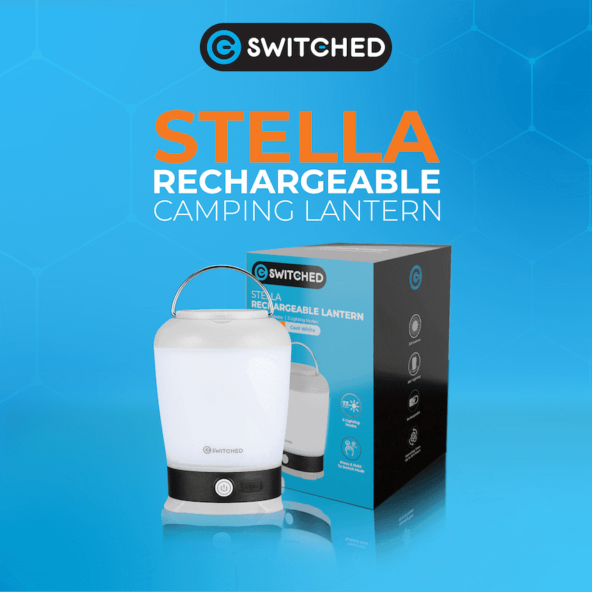 SWITCHED Stella Rechargeable Lantern 5