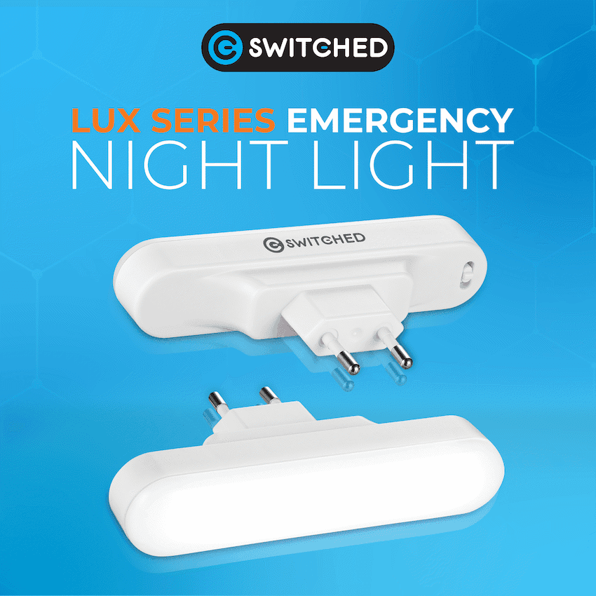 Switched Lux Series - Emergency Night Light with Auto Power Failure Detection 5