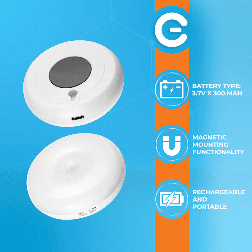 Switched Lux Mini Rechargeable Motion Sensor Night Light 2