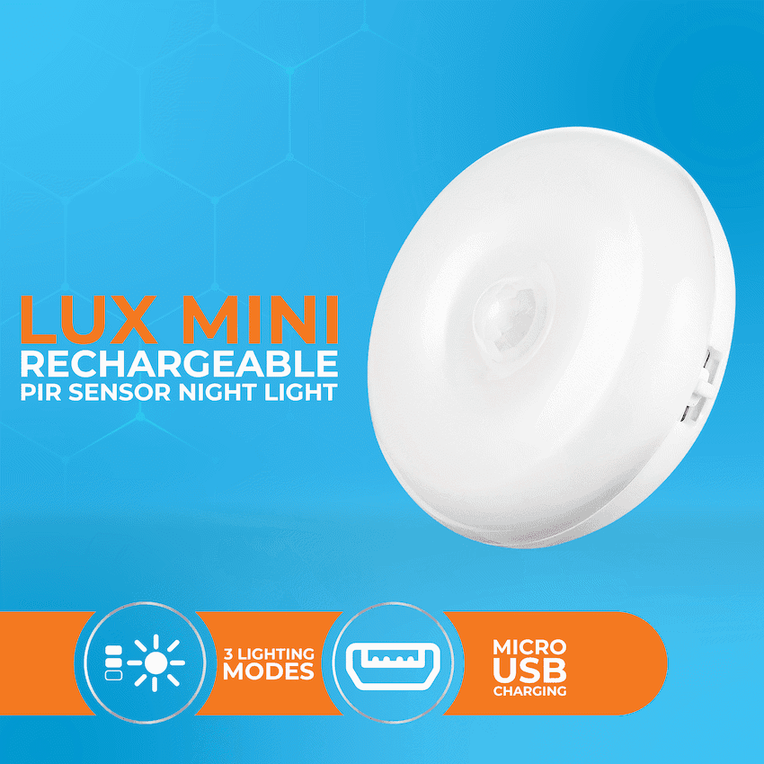 Switched Lux Mini Rechargeable Motion Sensor Night Light 5