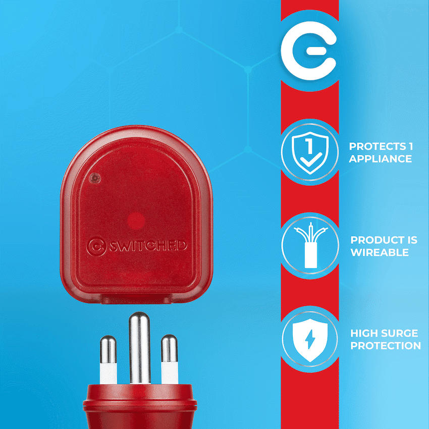 Switched High Surge Plug Top 6