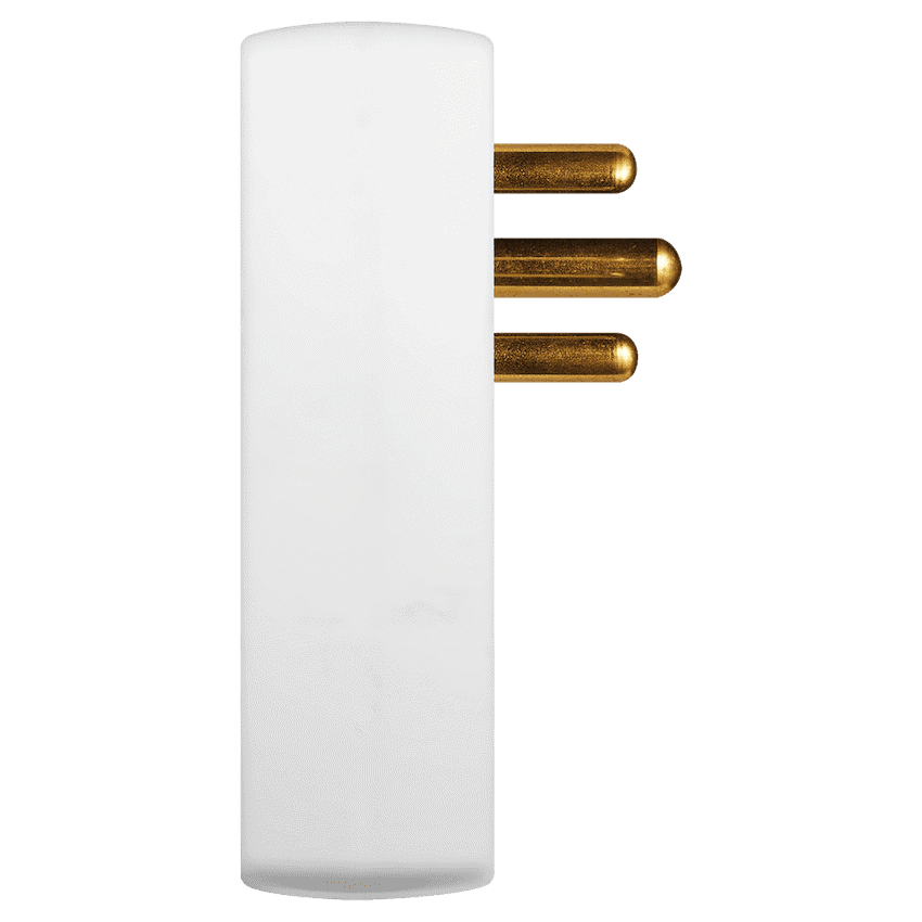 SWITCHED  2 Way Adaptor - White 4