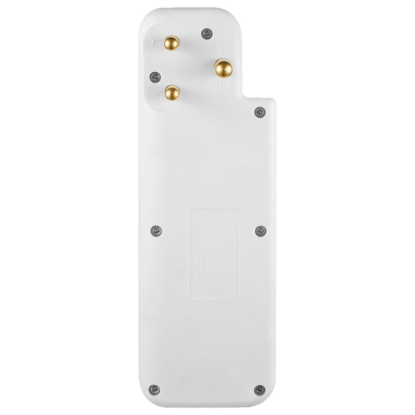 Switched 4-Way Medium Surge Adaptor with Type-C + USB 5